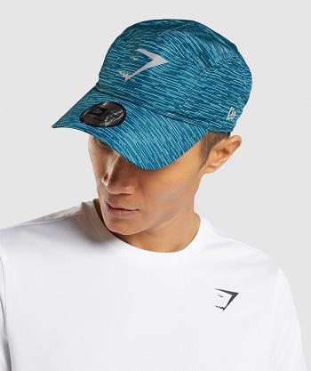 Sombreros Gymshark New Era GS Tech Cap Accessories Turquesa | CO 4228RVD